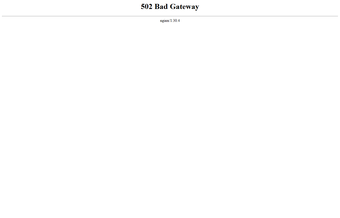 502 Bad Gateway на index.php